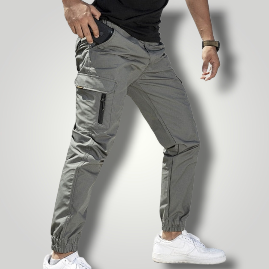 Pantalon militaire - Mandenge - Gris