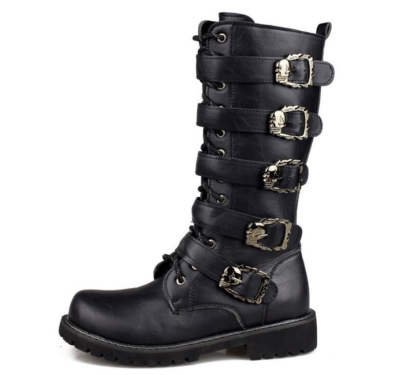 Men punk clearance boots